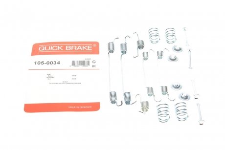 Монтажний комплект колодки QUICK BRAKE 1050034