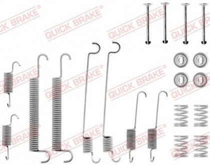 Монтажный набор барабанных колодок QUICK BRAKE 1050560