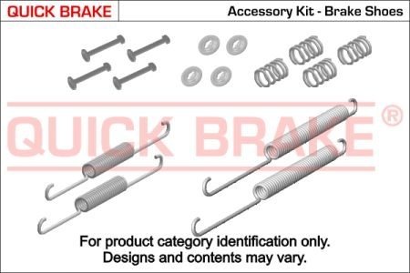 Монтажний набір дискових колодок QUICK BRAKE 1050614 (фото 1)