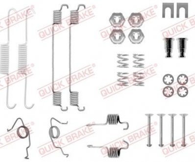 Монтажний набір дискових колодок QUICK BRAKE 1050626