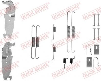 Монтажний набір гальмівної колодки QUICK BRAKE 1050811S