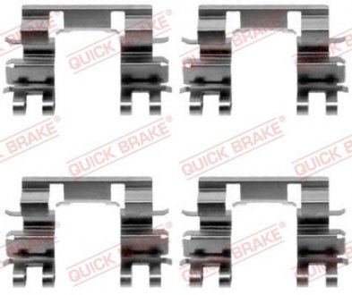 Монтажний набір дискових колодок QUICK BRAKE 1091087