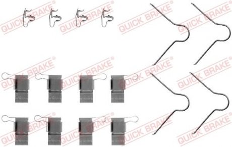 Монтажный набор дисковых колодок QUICK BRAKE 1091089