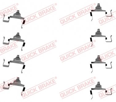 Монтажный набор тормозной колодки QUICK BRAKE 1091697