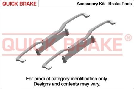 Монтажный набор тормозной колодки QUICK BRAKE 1091849