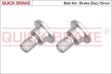 Болт, диск тормозного механизма QUICK BRAKE 11660K