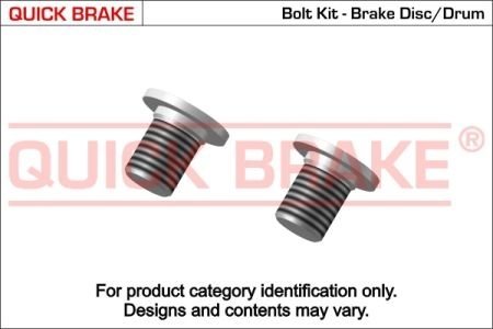 Болт тормозного диска QUICK BRAKE 11671K