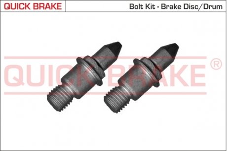 Монтажный болт тормозного диска QUICK BRAKE 11677K (фото 1)