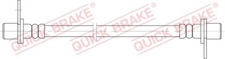 Гальмівний шланг QUICK BRAKE 25085