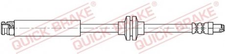 Тормозной шланг QUICK BRAKE 32.813 (фото 1)