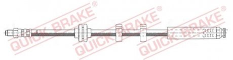 Шланг гальмівний QUICK BRAKE 32968