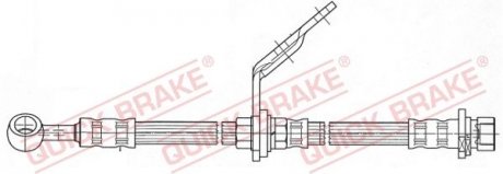 Шланг гальмівний QUICK BRAKE 58992