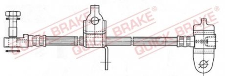 Шланг тормозной QUICK BRAKE 59977X