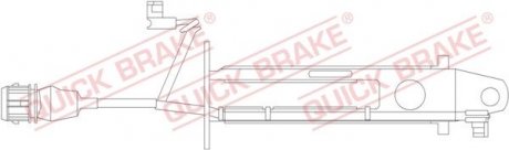 Датчик износа тормозных колодок.) QUICK BRAKE WS0240A