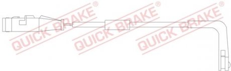 Датчик износа тормозных колодок QUICK BRAKE WS0252A (фото 1)