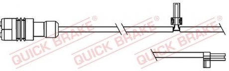 Гальмівні аксесуари QUICK BRAKE WS0346A