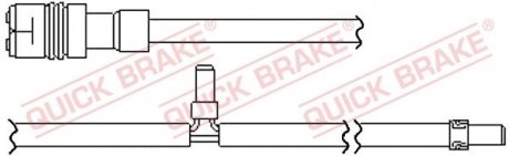 Гальмівні аксесуари QUICK BRAKE WS0349A (фото 1)