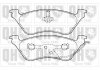 Комплект гальмівних колодок, дискове гальмо QUINTON HAZELL BP1346 (фото 1)