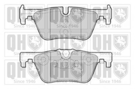 Тормозные колодки дисковые QUINTON HAZELL BP1836