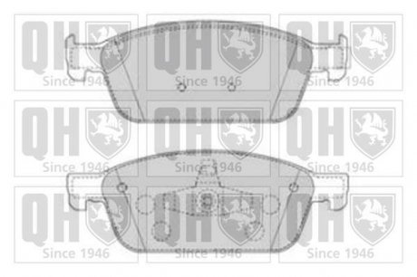 Тормозные колодки дисковые QUINTON HAZELL BP1866