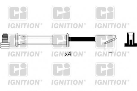 Комплект проводів запалення QUINTON HAZELL XC1090