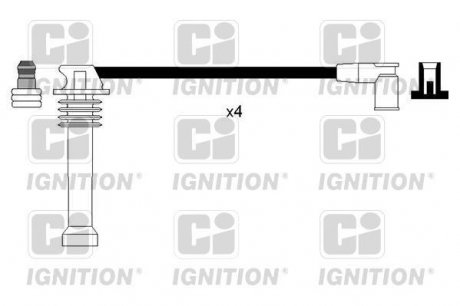 Комплект проводов зажигания QUINTON HAZELL XC1120