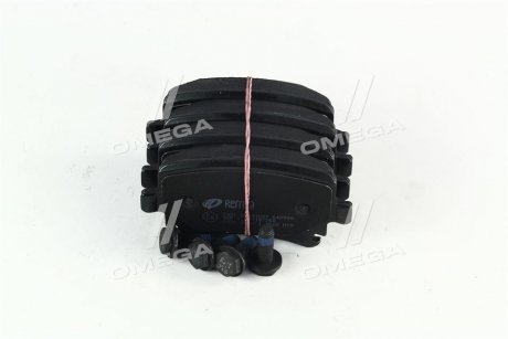 Колодка гальм. диск. AUDI A4, SEAT, SKODA, VW задн. REMSA 1031.00 (фото 1)