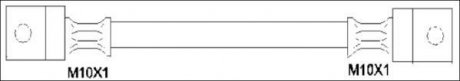 Шланг тормозной REMSA 190700