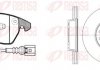 Комплект гальмівний передн. SEAT TOLEDO 03-,SKODA OCTAVIA 04-,VW GOLF. JETTA. REMSA 81030.00 (фото 3)