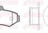 Комплект тормозов, дисковый тормозной механизм 873301 REMSA