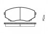 Тормозные колодки, дисковый тормоз (набор) ROADHOUSE 239700 (фото 1)