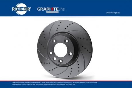 Диск тормозной (передний) BMW 1(F20/F21) 11-/3 (E90/E91/E92) 07-11 (312x23.9) B37/N13/N47/N55 ROTINGER RT4513GLT5