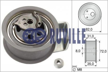 Ролик натяжной RUVILLE 55494