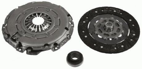 Комплект сцепления PEUGEOT 308 1,6 HDI 13- SACHS 3000950671 (фото 1)