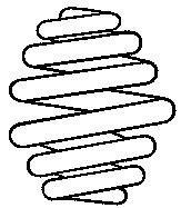 Пружина ходовой части 996 024 SACHS 996024