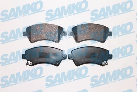 Тормозные колодки, дисковый тормоз (набор) SAMKO 5SP1002