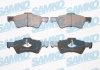 Тормозные колодки, дисковый тормоз (набор) SAMKO 5SP1006 (фото 1)
