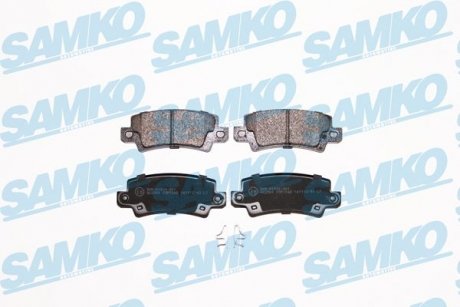 Тормозные колодки, дисковый тормоз (набор) SAMKO 5SP1068