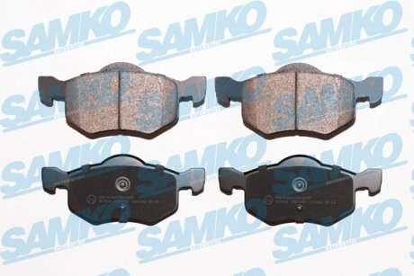 Тормозные колодки, дисковый тормоз (набор) SAMKO 5SP1091