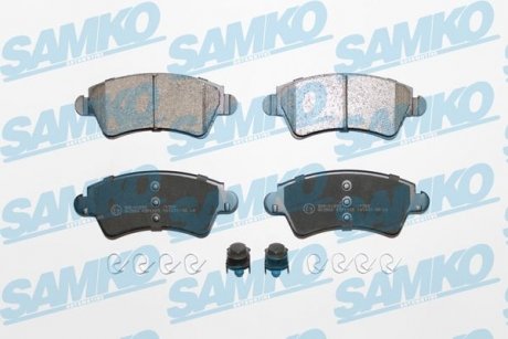 Тормозные колодки, дисковый тормоз (набор) SAMKO 5SP1105