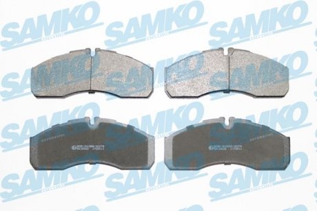 Тормозные колодки, дисковый тормоз (набор) SAMKO 5SP1109