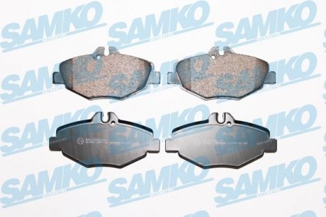 Тормозные колодки, дисковый тормоз (набор) SAMKO 5SP1124