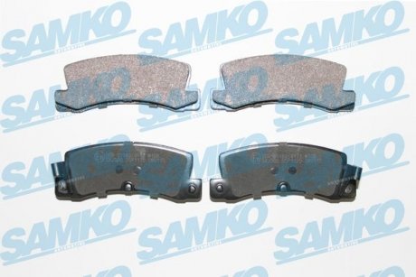 Тормозные колодки, дисковый тормоз (набор) SAMKO 5SP1125