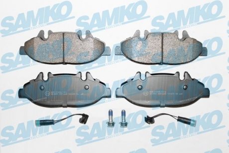 Тормозные колодки, дисковый тормоз (набор) SAMKO 5SP1228