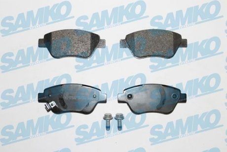 Гальмівні колодки, дискове гальмо (набір) SAMKO 5SP1247