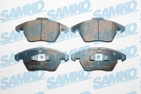 Тормозные колодки, дисковый тормоз (набор) SAMKO 5SP1248