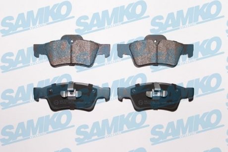 Тормозные колодки, дисковый тормоз (набор) SAMKO 5SP1254