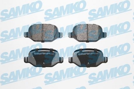 Тормозные колодки, дисковый тормоз (набор) SAMKO 5SP1265