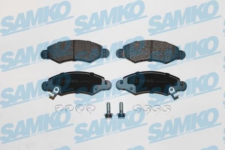 Тормозные колодки, дисковый тормоз (набор) SAMKO 5SP1280