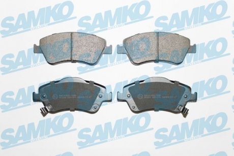 Тормозные колодки, дисковый тормоз (набор) SAMKO 5SP1316 (фото 1)